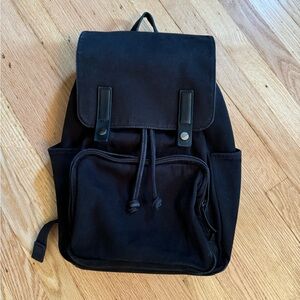 Everlane Modern Snap Black Backpack